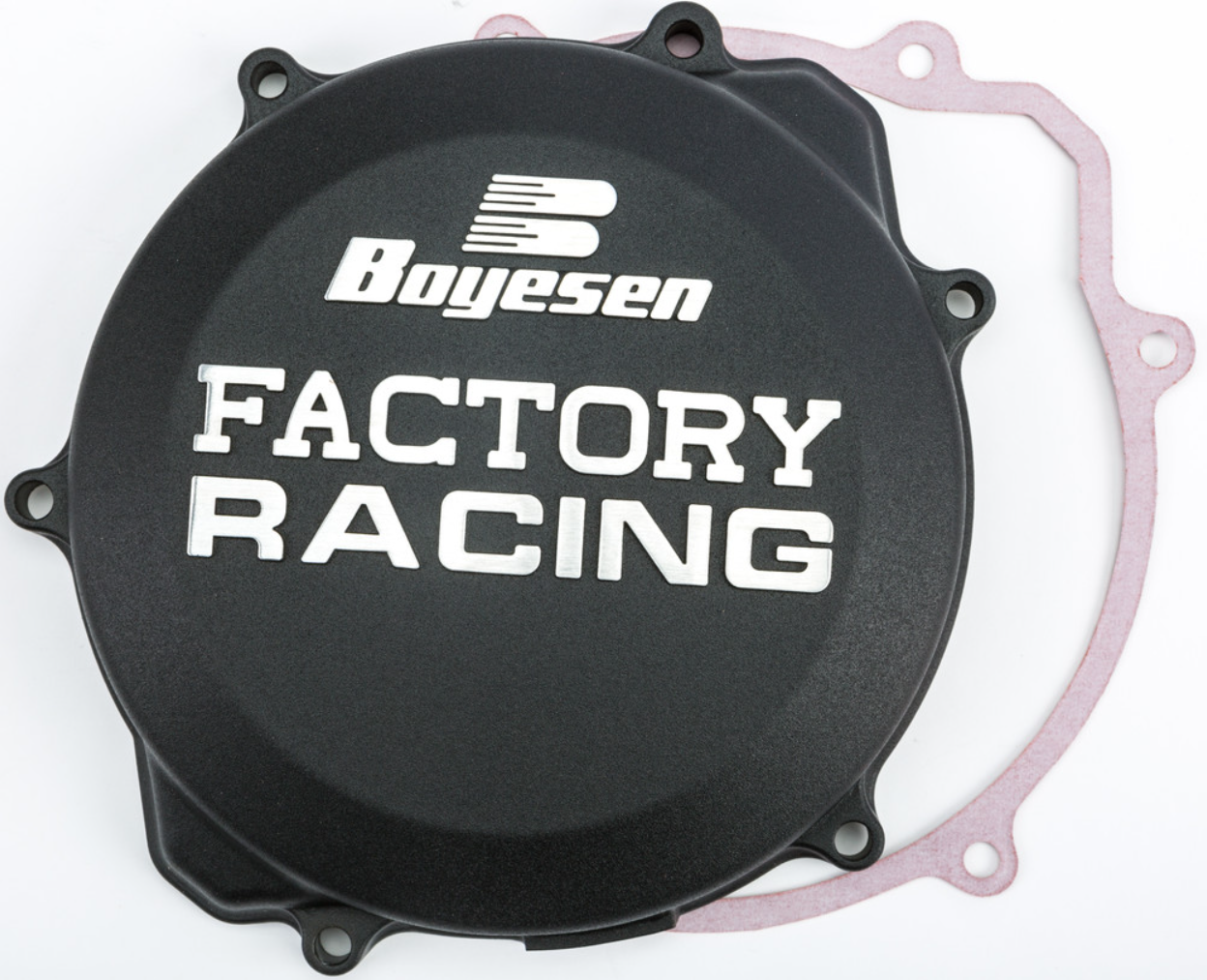 Boyesen Yamaha YZ250 Factory Clutch Cover (Black) 99-24: AOMC.mx